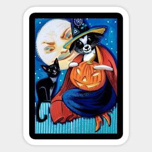 Cute Halloween Witch Sticker